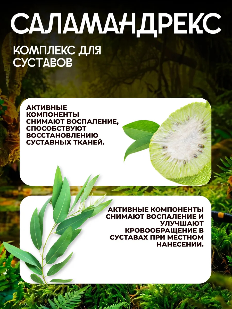 Действие активных компонентов